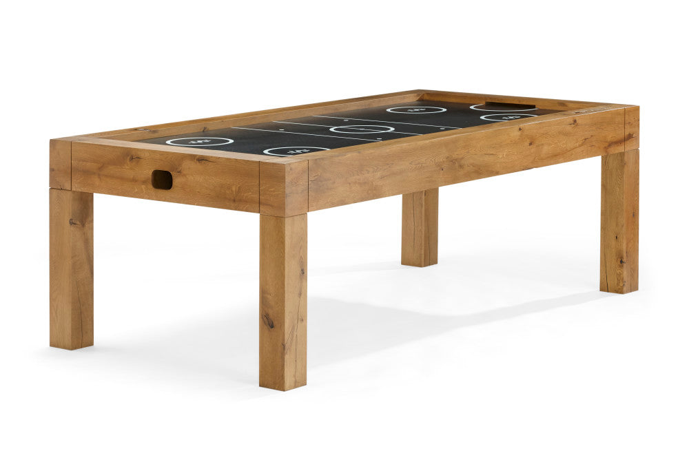 Parsons Air Hockey Table - Natural Dry Oak - 86.5"L x 44.3"W x 30"H