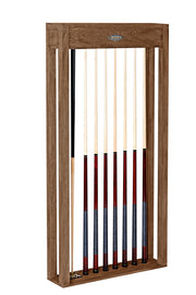 Sanibel Wall Rack - Rustic Dark Brown 60.9"L x 30.25"W x 7.1"D