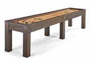 Soho 12' Nutmeg, Shuffleboard Table - 146.9"L x 28.7"W x 32.1"H