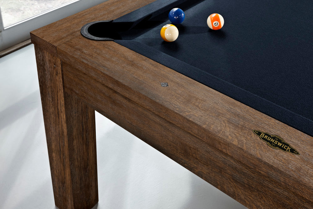 Soho 8' Nutmeg, Pool Table - 102"L x 58"W x 32"H