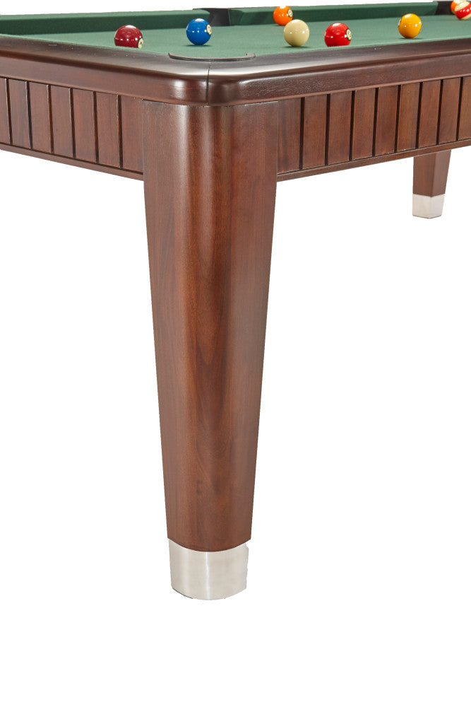 The Henderson 8' Espresso , Pool Table - 103.1"L x 59.1"W x 32"H