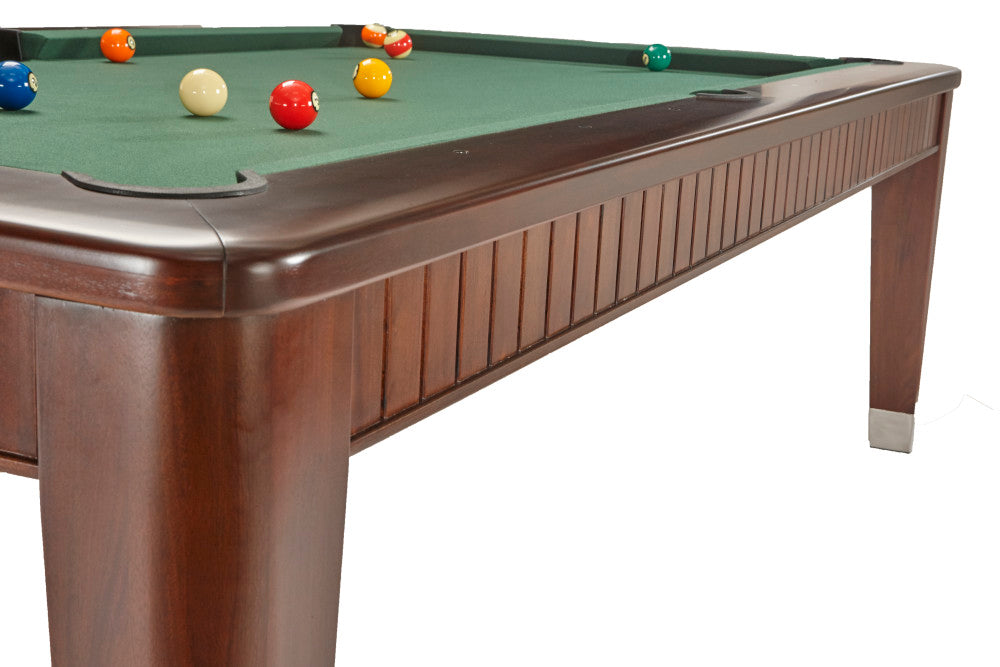 The Henderson 8' Espresso , Pool Table - 103.1"L x 59.1"W x 32"H