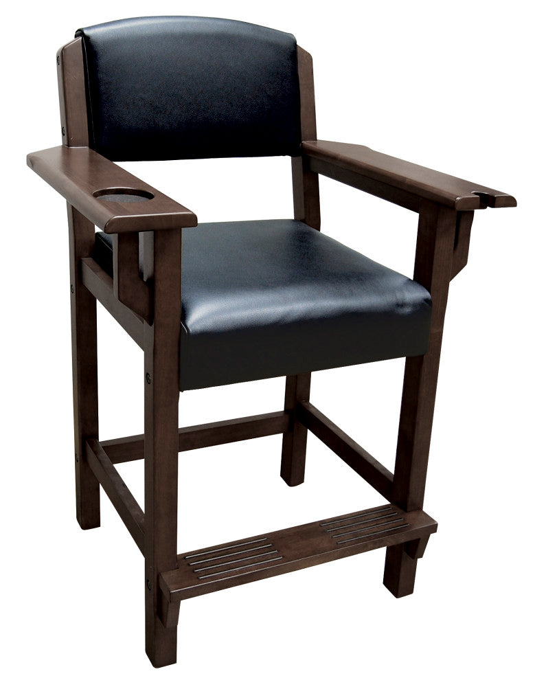 Traditional Player's Chair - Espresso