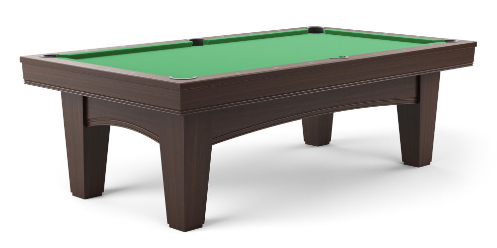Winfield 8' Espresso, Pool Table - 100.5"L x 56.5"W x 32"H