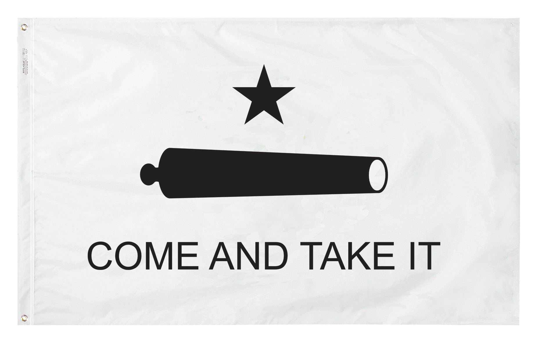 Gonzales Come and Take It Flag 3x5 ft. Nyl-Glo Dyed Design