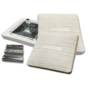 Baseball Base Set - Pro-Style Hollywood (18 in.L x 18 in.W x 3 in.H) (Set of 3) (White)