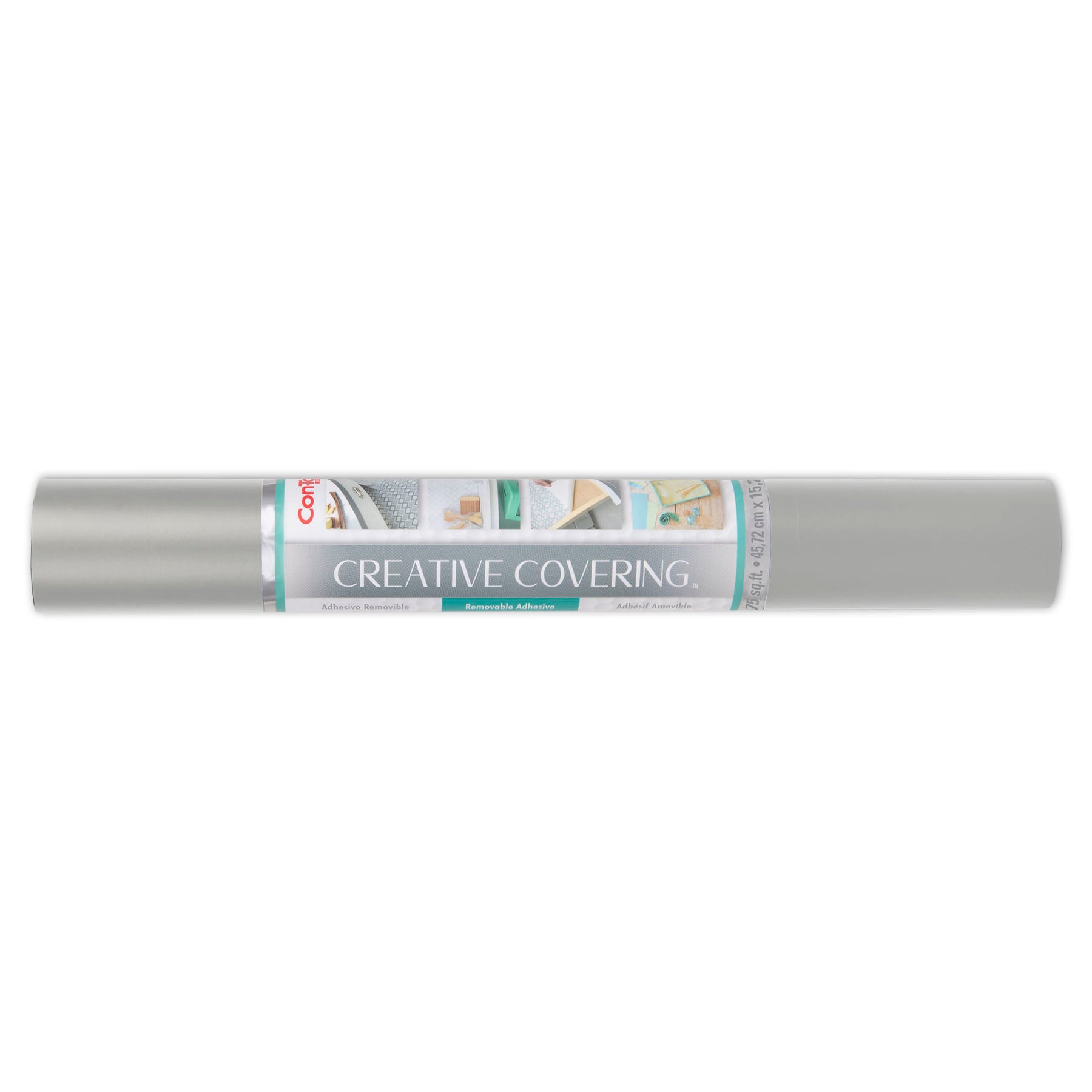 Creative Covering™ Adhesive Covering, Slate Gray, 18" x 50 ft