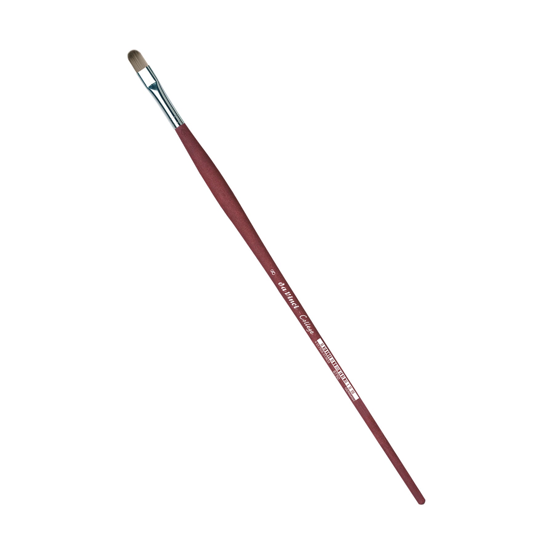 COLLEGE Student Brush, Synthetic, Acrylic & Oil, Filbert, Series 8750, Size 8