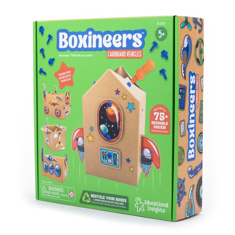 Boxineers™ Cardboard Vehicles