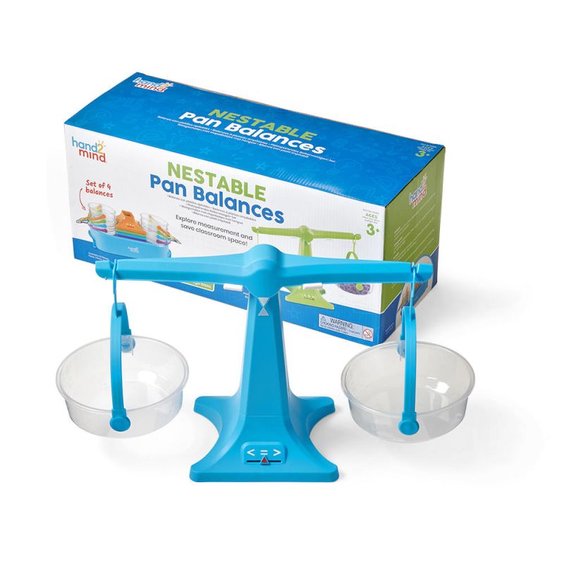 Nestable Balance, Pan, S/4, W/ Base