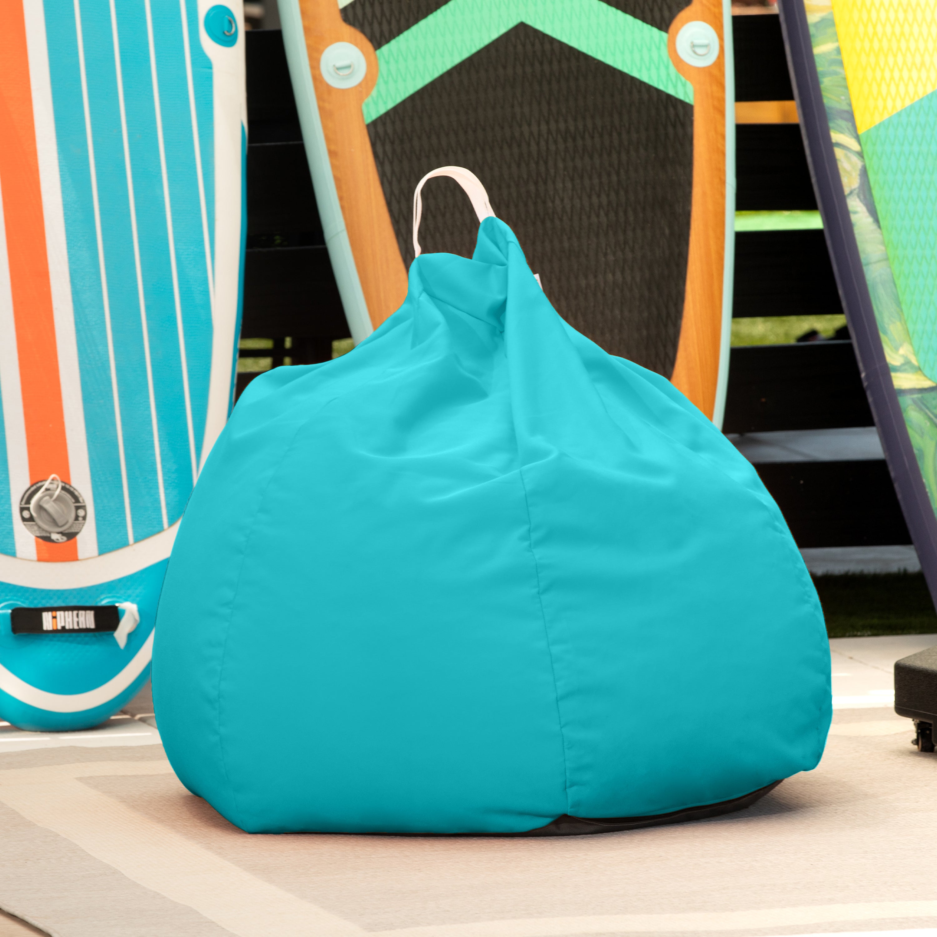 Jaxx Kiss Bean Bag Chair | Casual Poolside & Patio Seating | Sunbrella, Cancun