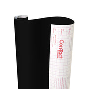 Creative Covering™ Adhesive Covering, Black, 18" x 16 ft