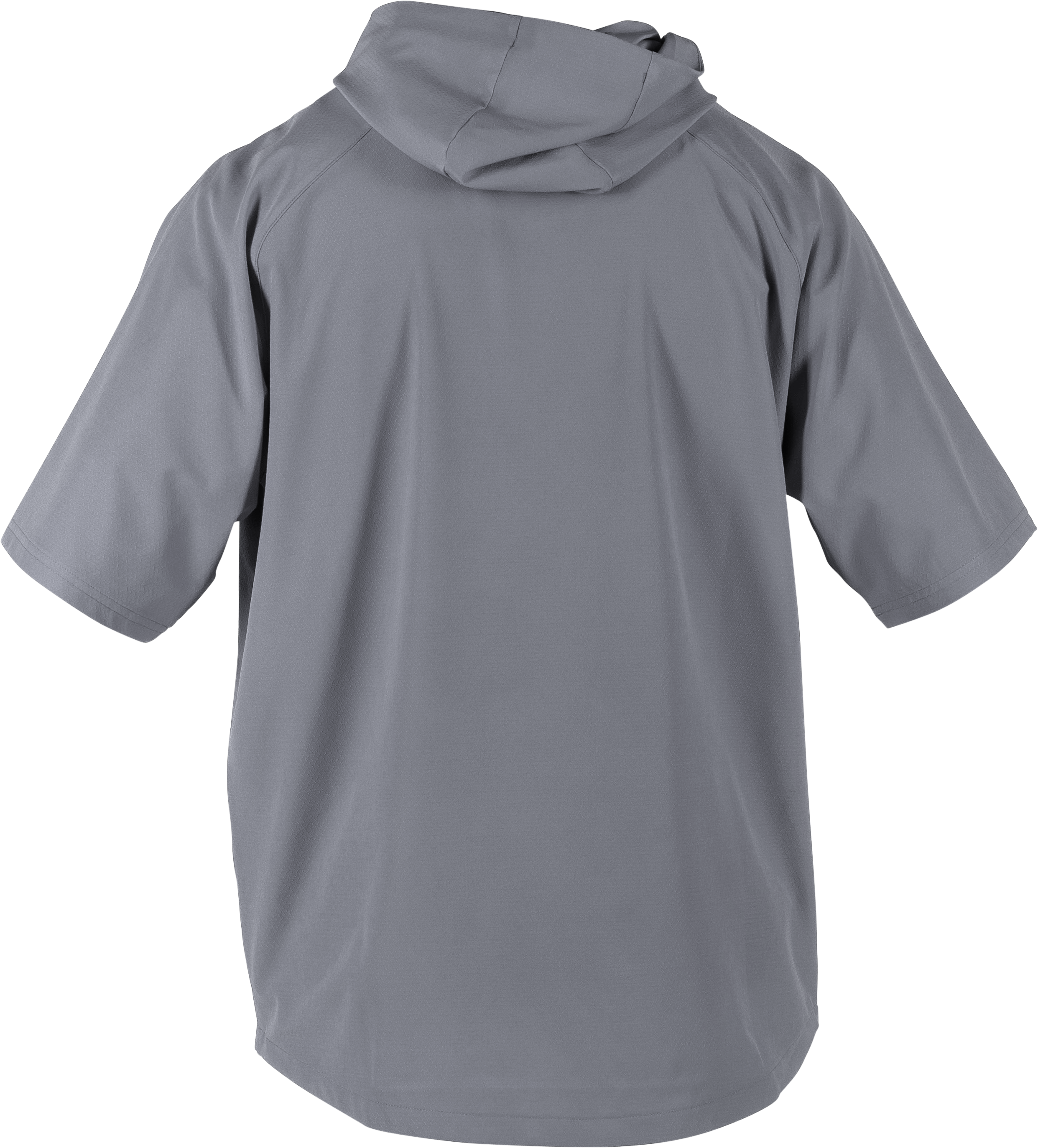 Rawlings Adult Colorsync Short Sleeve Hooded Jacket - Small - Blue Gray