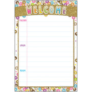 Smart Poly® Chart, DonutFetti® Welcome, 13" x 19"