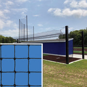 Batting Tunnel Net - All-Star -  #36 Knotted Nylon Net - 1-3/4 in. Square Mesh  (70 ft.L x 12 ft.W x 12 ft.H)