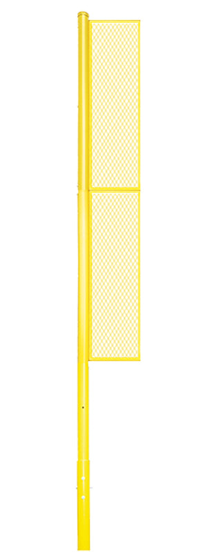 Foul Poles - Collegiate (20 ft.) - Baseball/Softball (Semi-Permanent)  (Yellow)