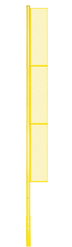 Foul Poles - Collegiate (30 ft.) - Baseball/Softball (Semi-Permanent)  (Yellow)