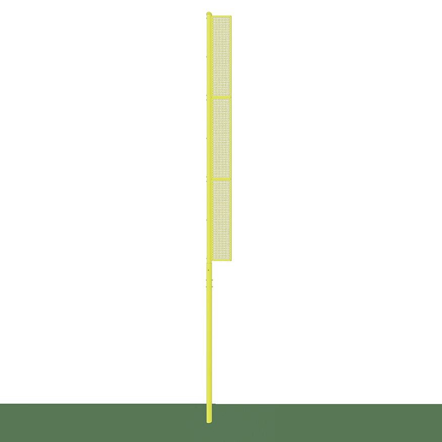 Foul Poles - Collegiate (30 ft.) - Baseball/Softball (Semi-Permanent)  (Yellow)