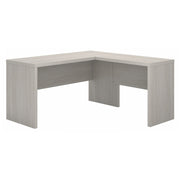 Bush Business Furniture Echo L Shaped Desk in Gray Sand - 60" Width x 59.84" Depth x 30" Height