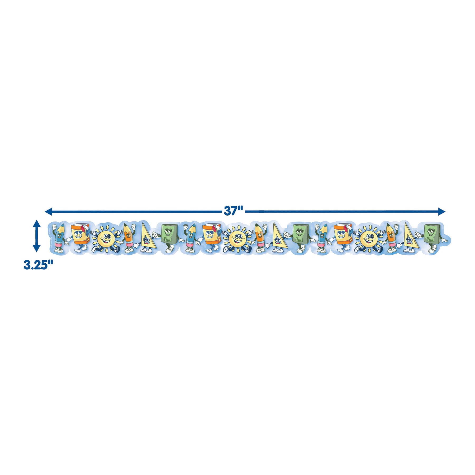 Characters Extra Wide Deco Trim, 37 Feet