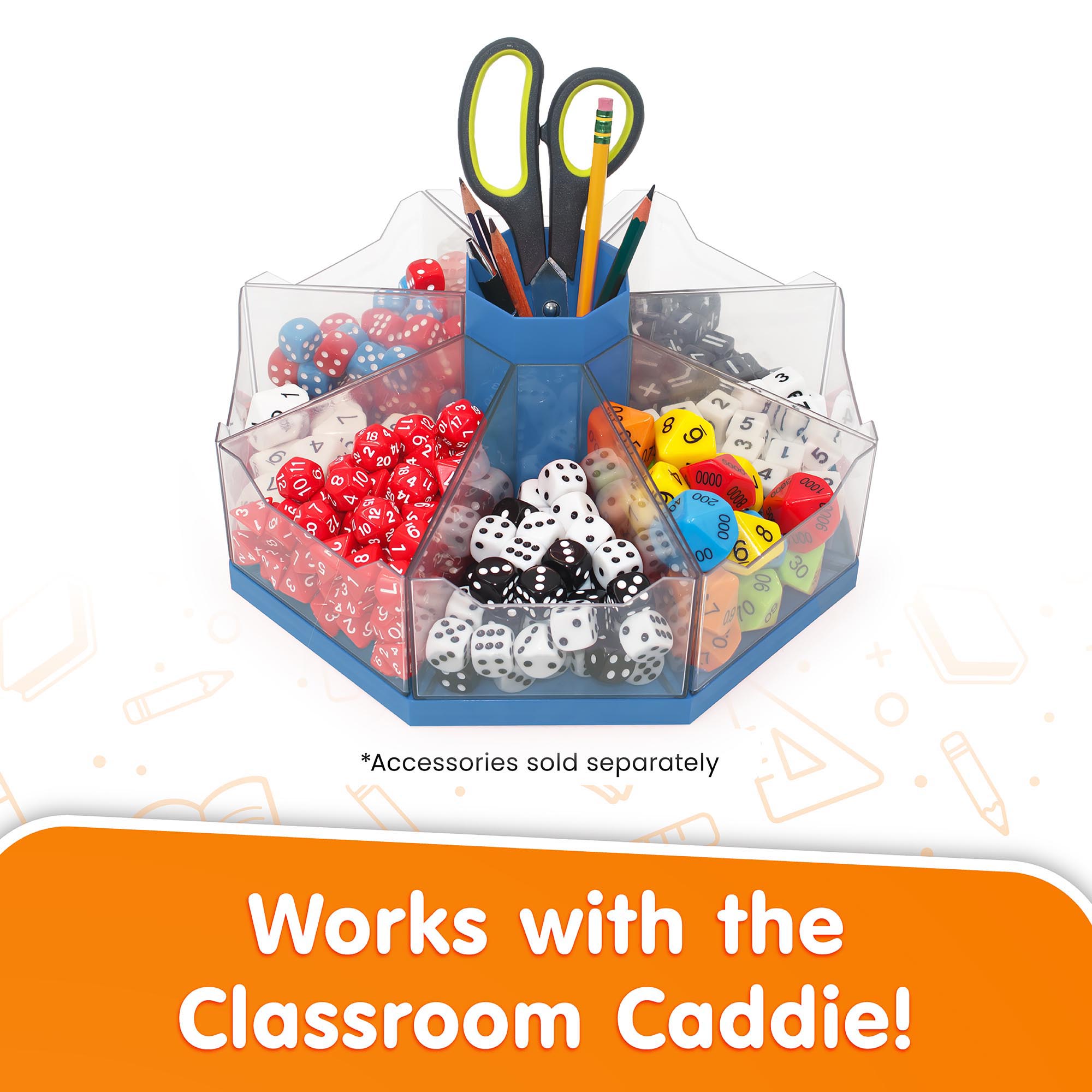 Dice Multi-Pack, 150 Pieces