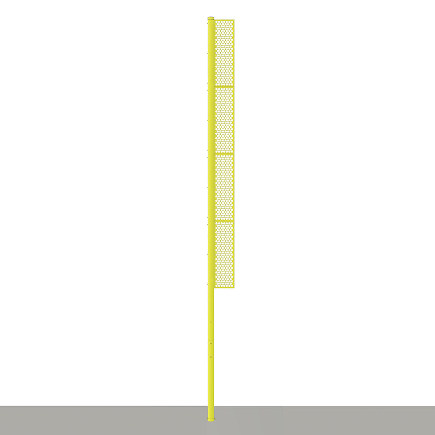 Foul Poles - Professional (30 ft.) - Baseball (Semi-Permanent)  (Yellow)