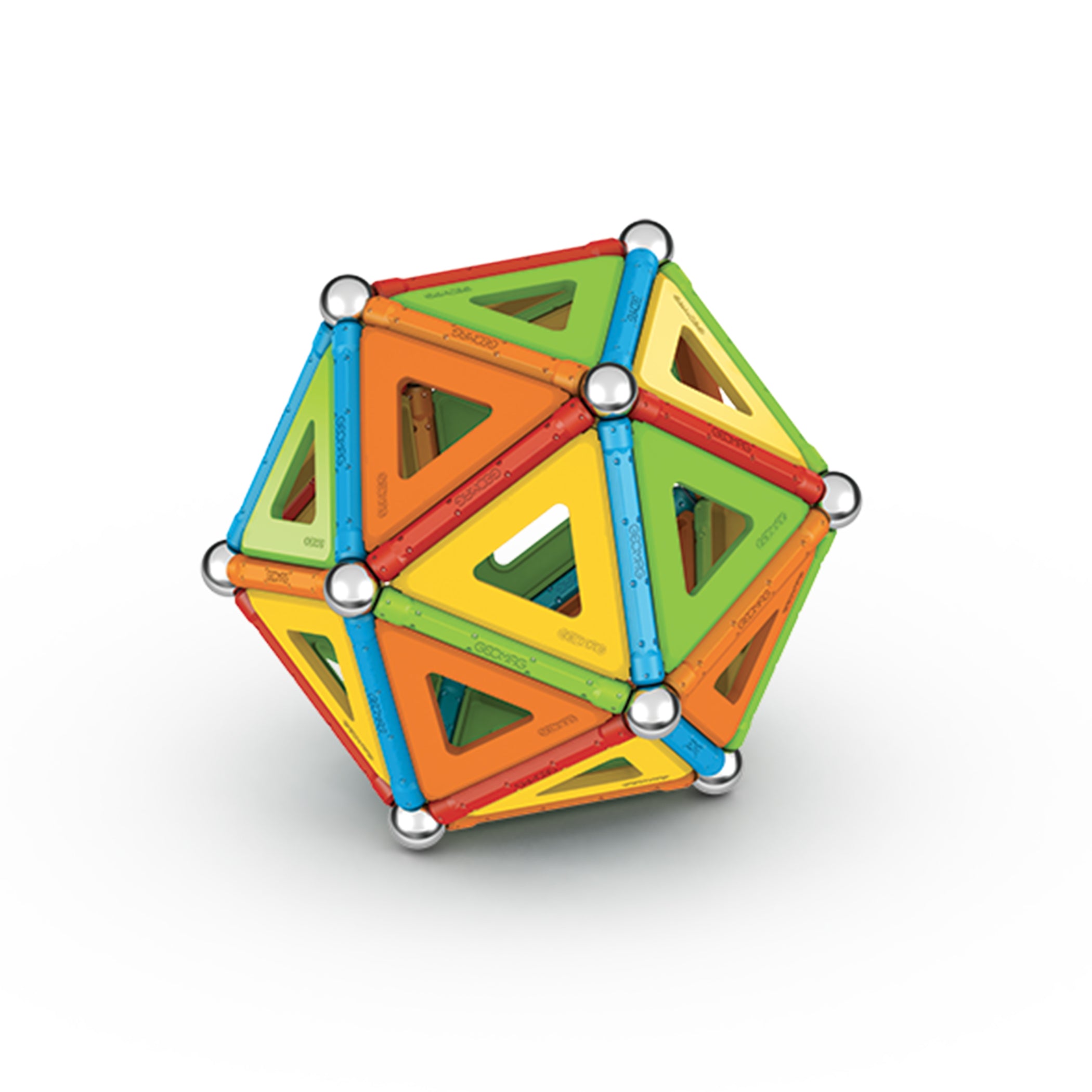 Geomag™ Supercolor Recycled Magnetic Building Set, 114 Pieces