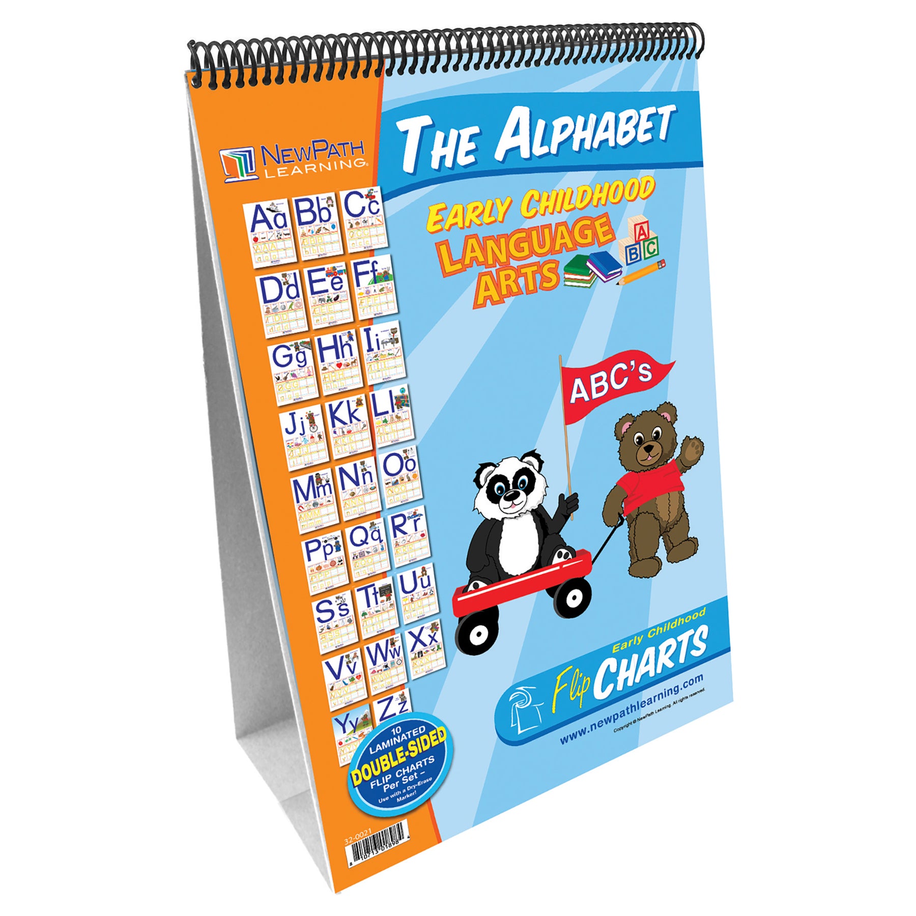 The Alphabet Curriculum Mastery® Flip Chart Set - Early Childhood