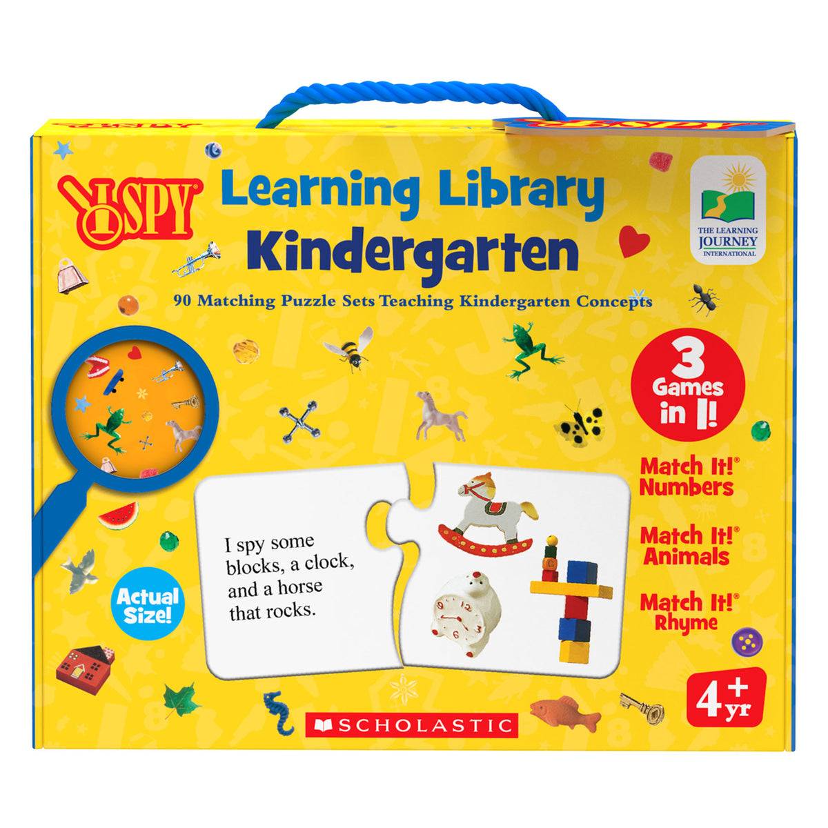 LEARNING LIBRARY I SPY KINDERGARTEN
