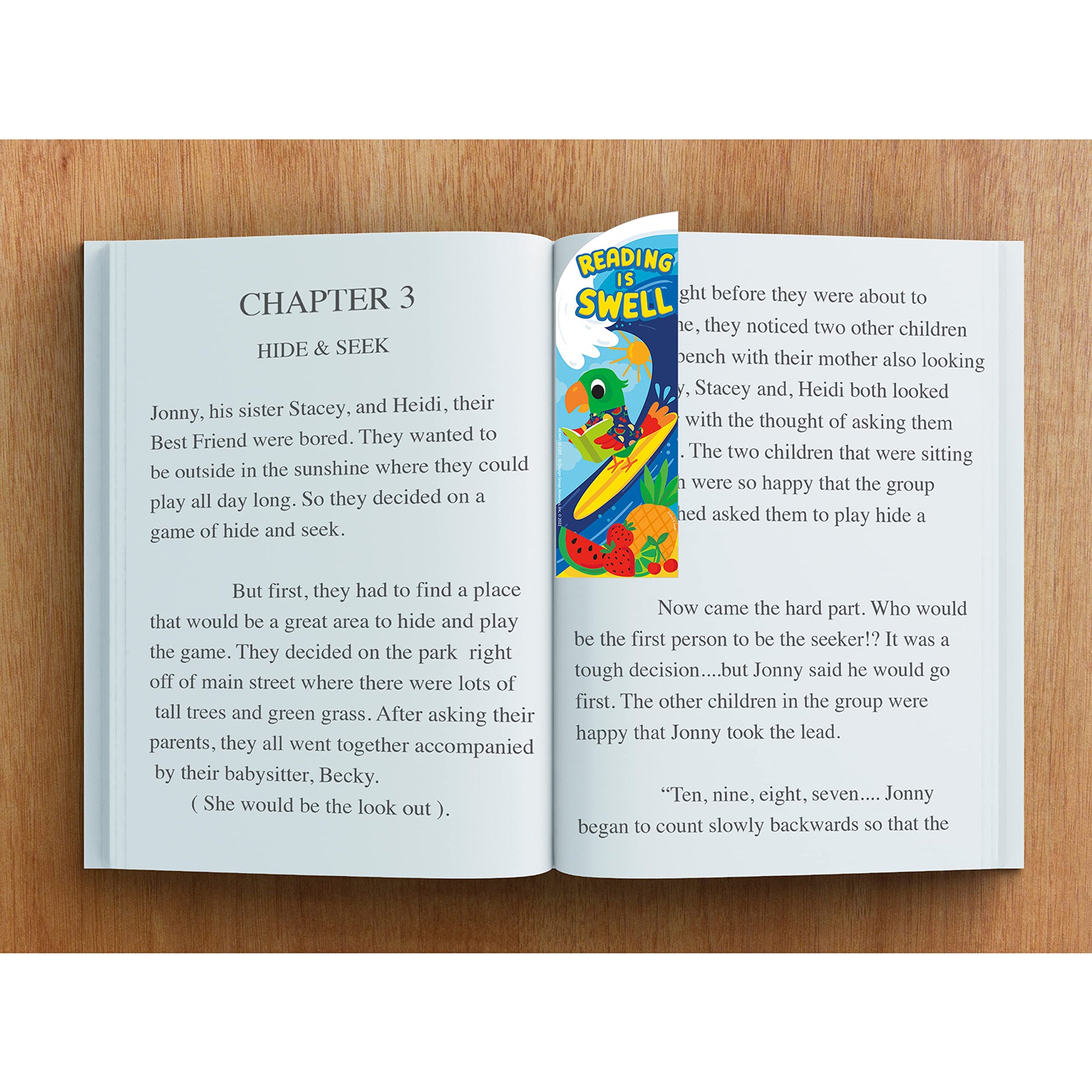 Reading Is Swell Fruit Punch Scented Bookmarks, Pack of 24