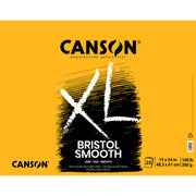 XL Series Bristol Pad, Smooth Finish, Foldover Binding, 25 Sheet, 19x24 inch, 1 Count