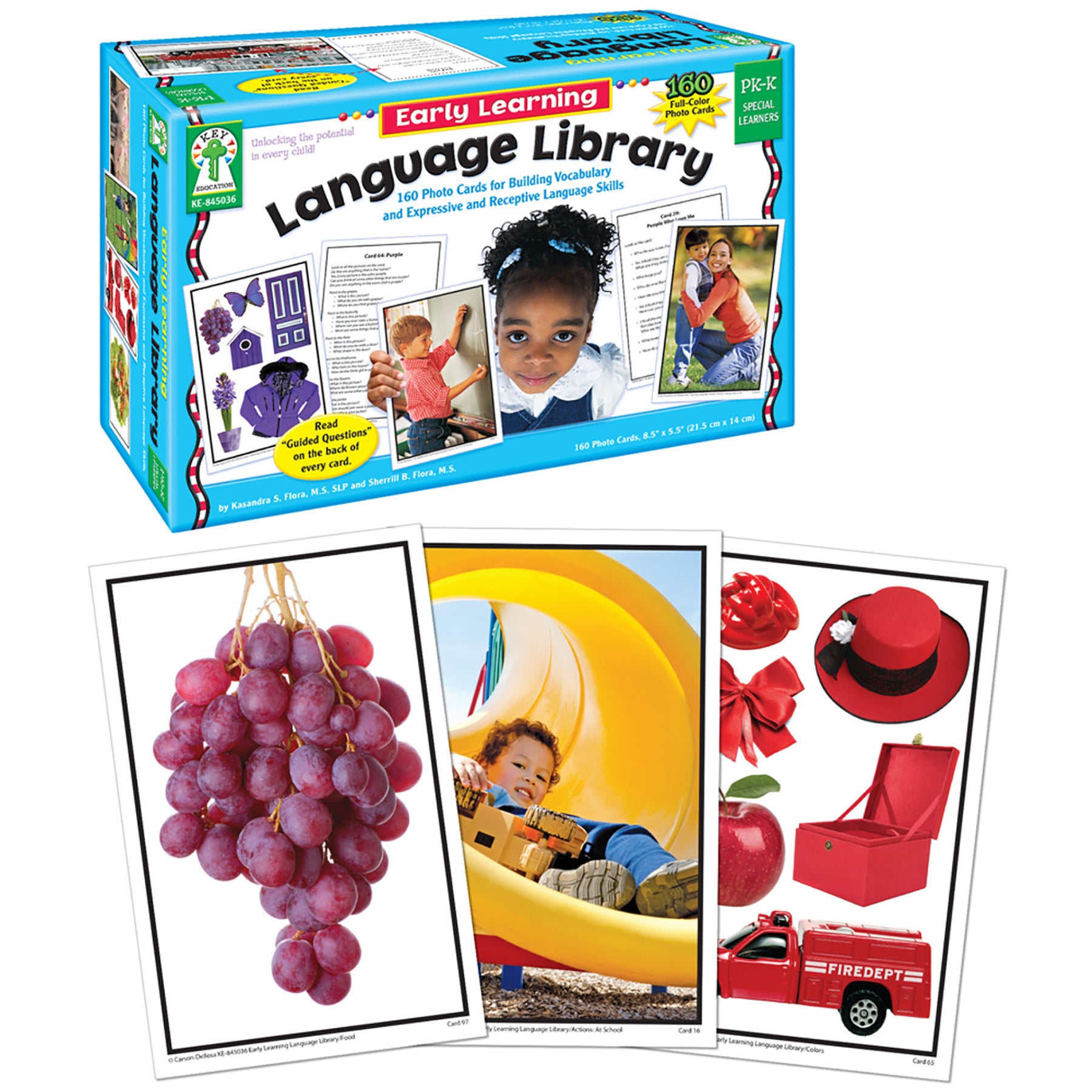 Early Learning Language Library Cards