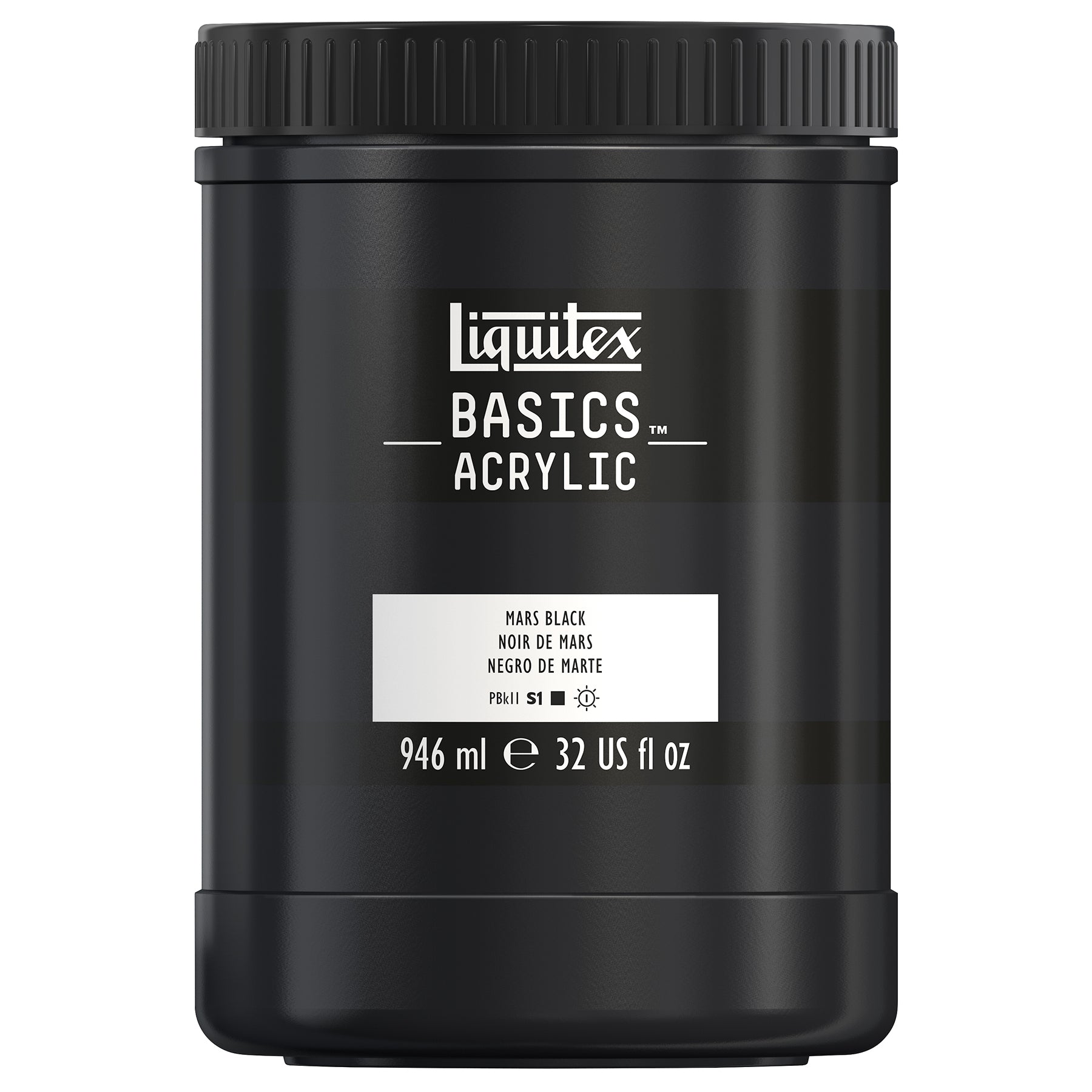 LQ BASICS 946ml jar - Mars Black