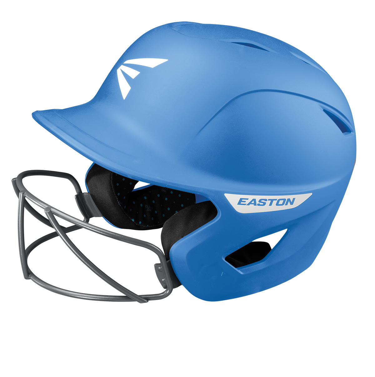 Easton Ghost Large/Xlarge Matte Batting Helmet With Softball Mask - Large/Extra Large - Columbia Blue
