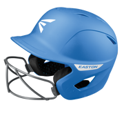 Easton Ghost Large/Xlarge Matte Batting Helmet With Softball Mask - Large/Extra Large - Columbia Blue