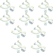 Clamp, Burette, Single, Fisher-Type, Polypropylene, Pack of 10