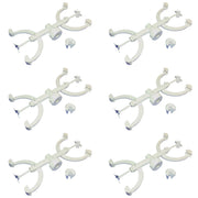 Clamp, Burette, Double, Fisher-Type, Polypropylene, Pack of 6