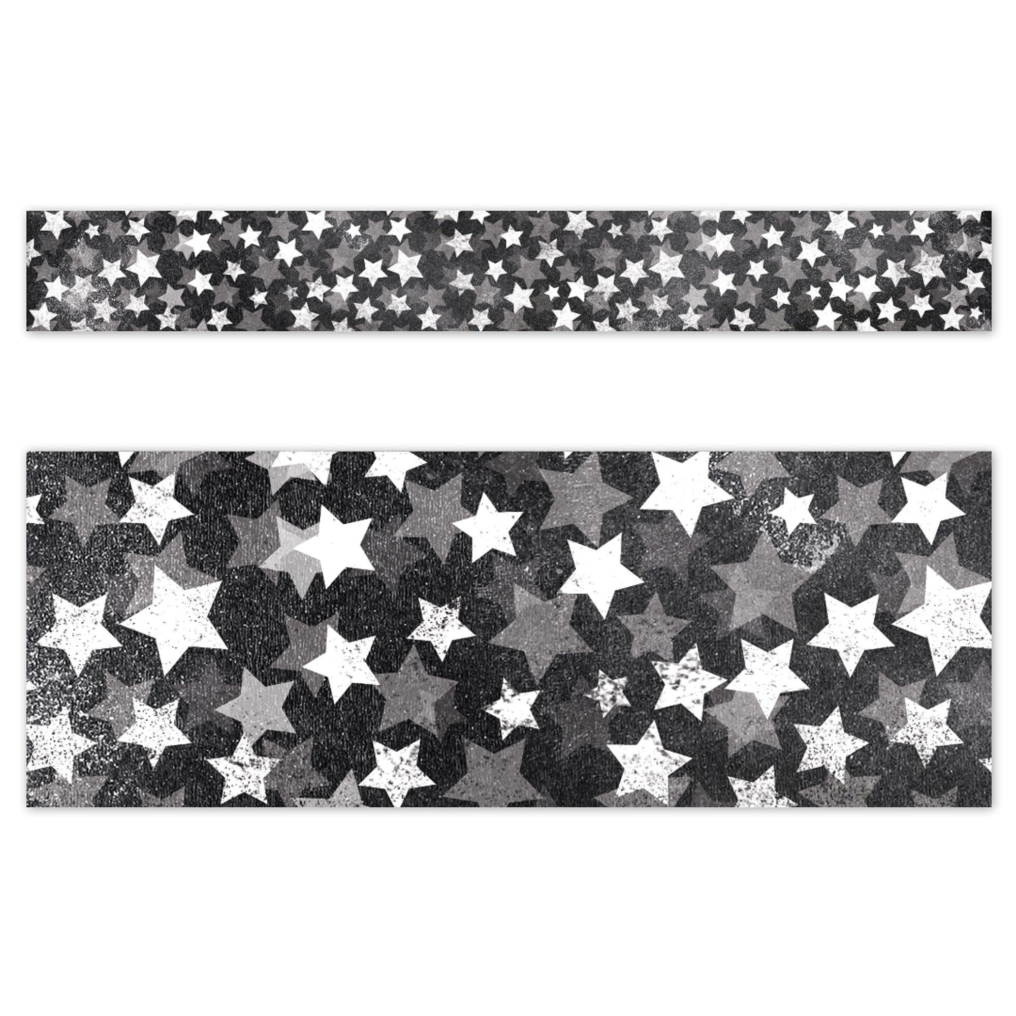 Chalk It Up! Chalk Stars EZ Border, 48 Feet