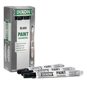 PAINT MARKERS MED TIP 12CT BLACK