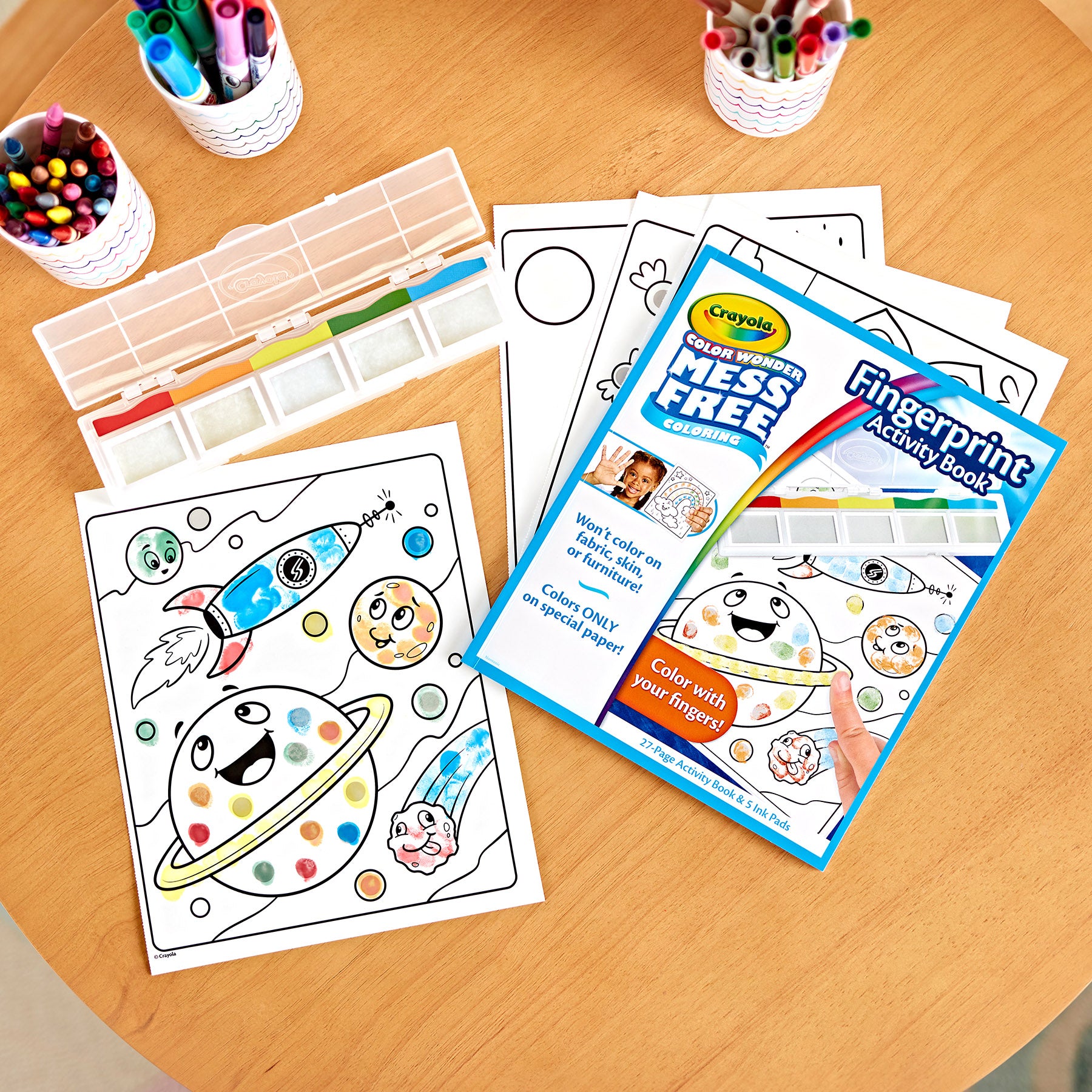 Color Wonder® Fingerprint Activity Book