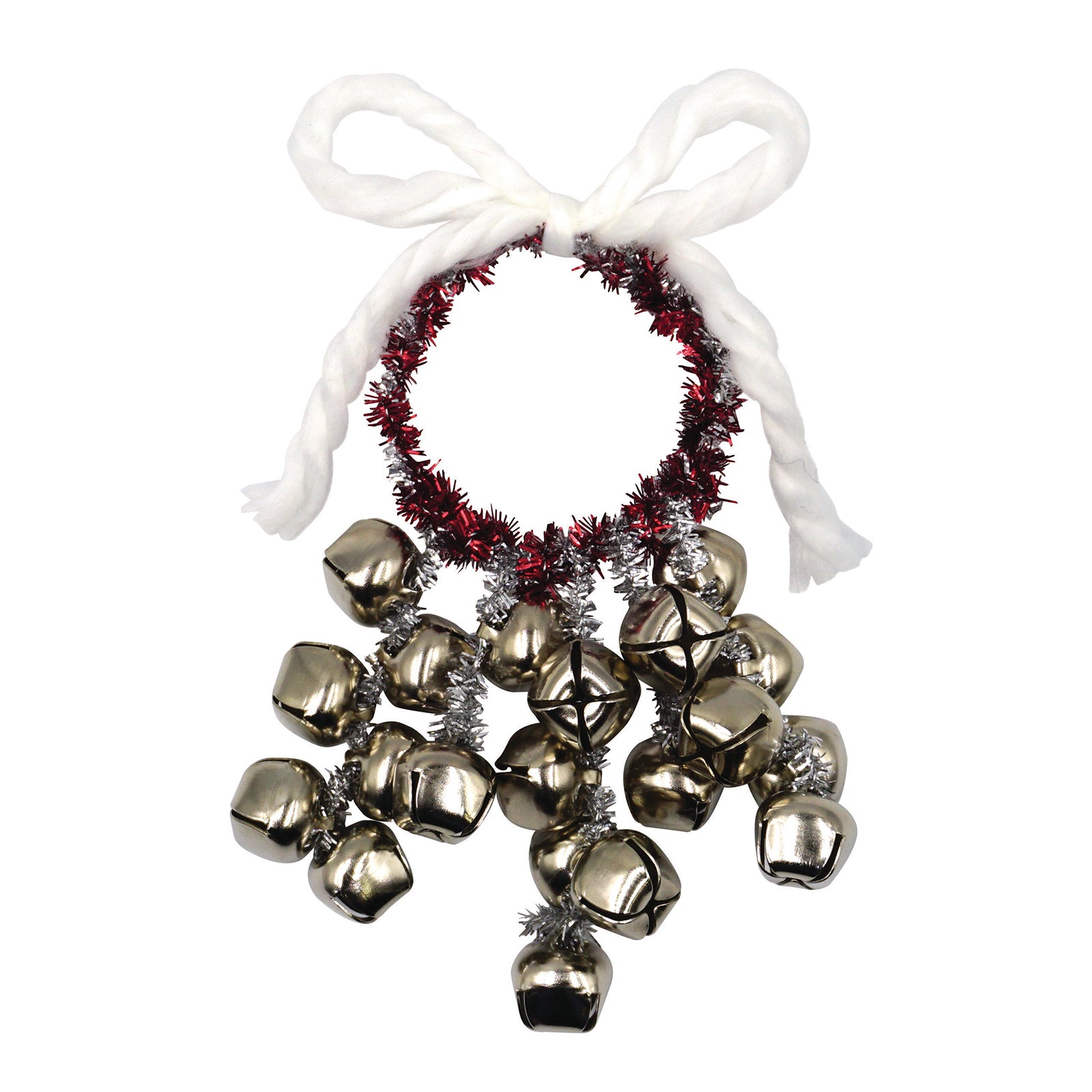 Jingle Bells, Silver, 5/8", 72 Count