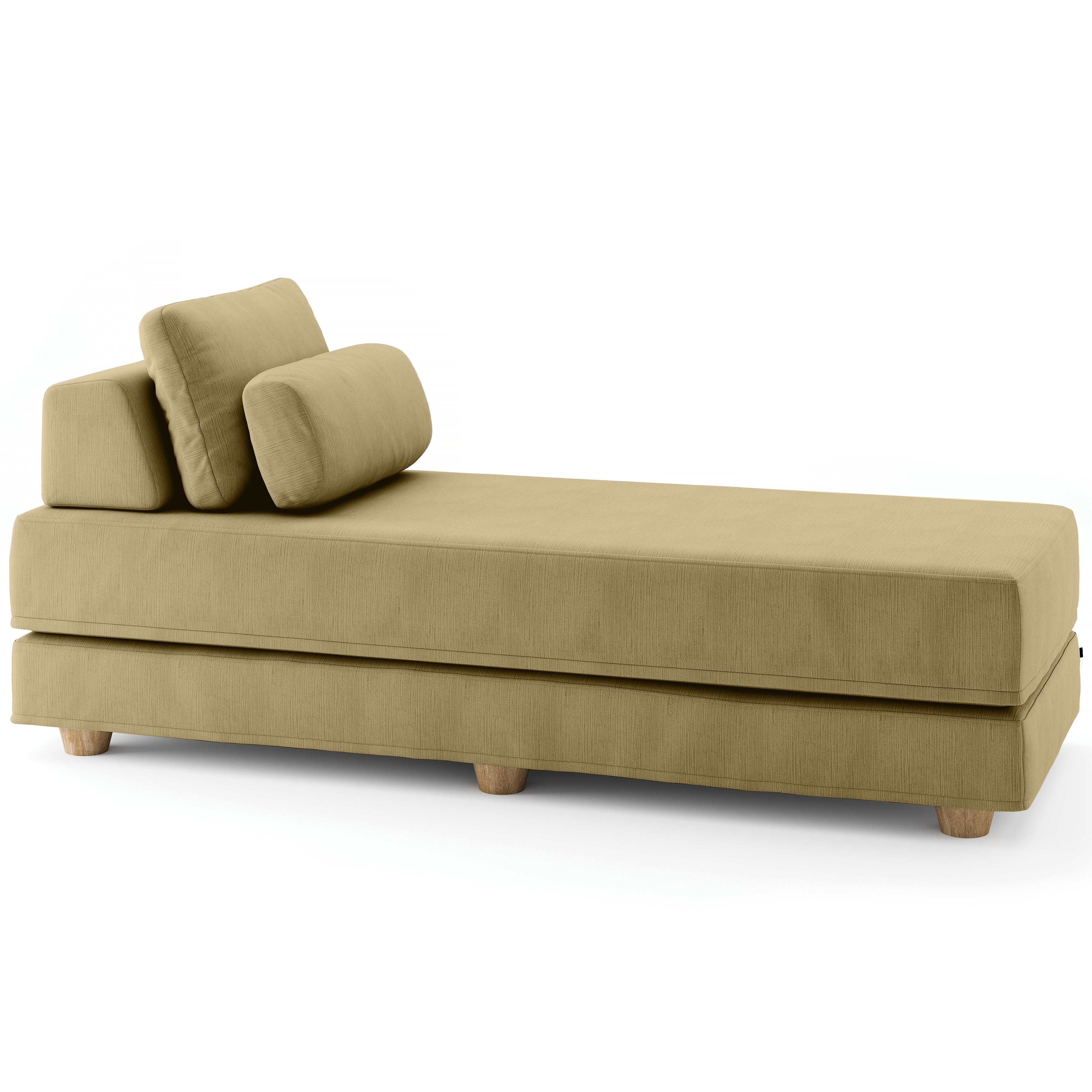 Jaxx Balshan Chaise Lounge Daybed, Camel