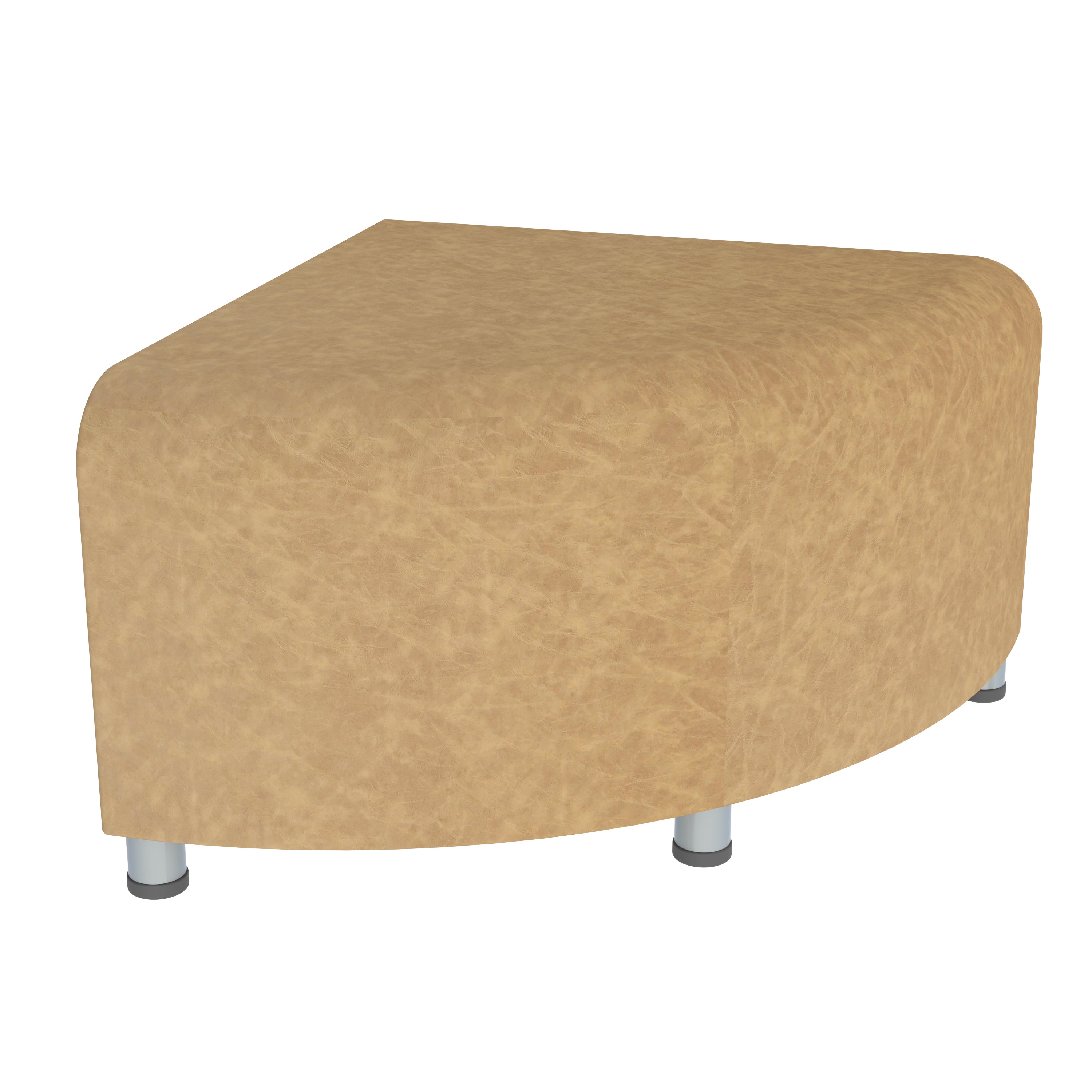 Pro Series Rustic Connect Curved Swell Seating, 16-Piece Set - Pecan