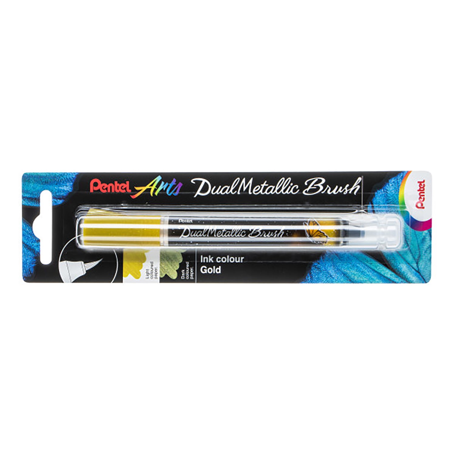 DualMetallic Brush, Gold Ink