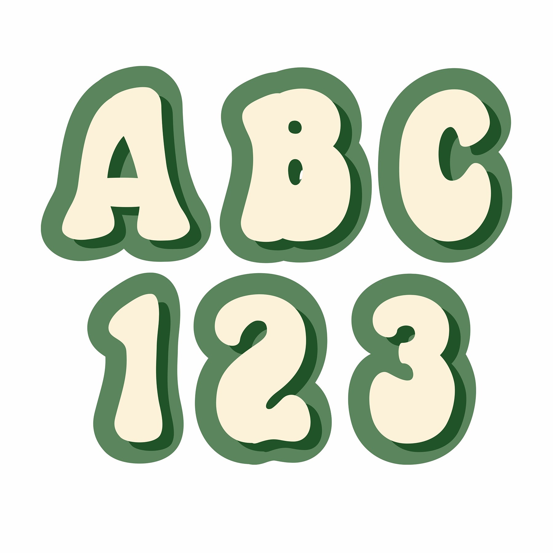 S'Cool Era Deco Letters Deco Letters, 181 Characters Per Pack, 2 Packs