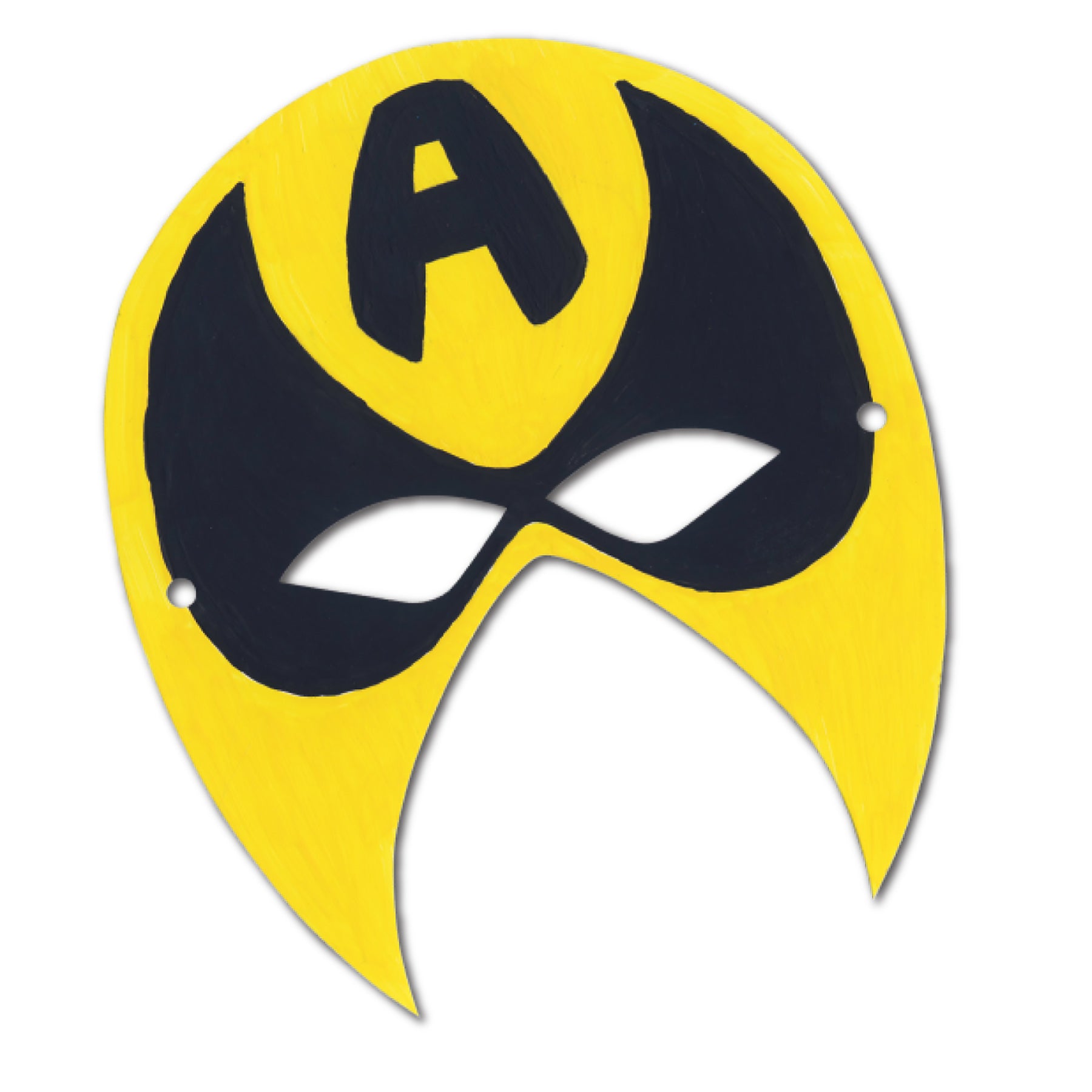 Die-Cut Super Hero Masks, Pack of 24