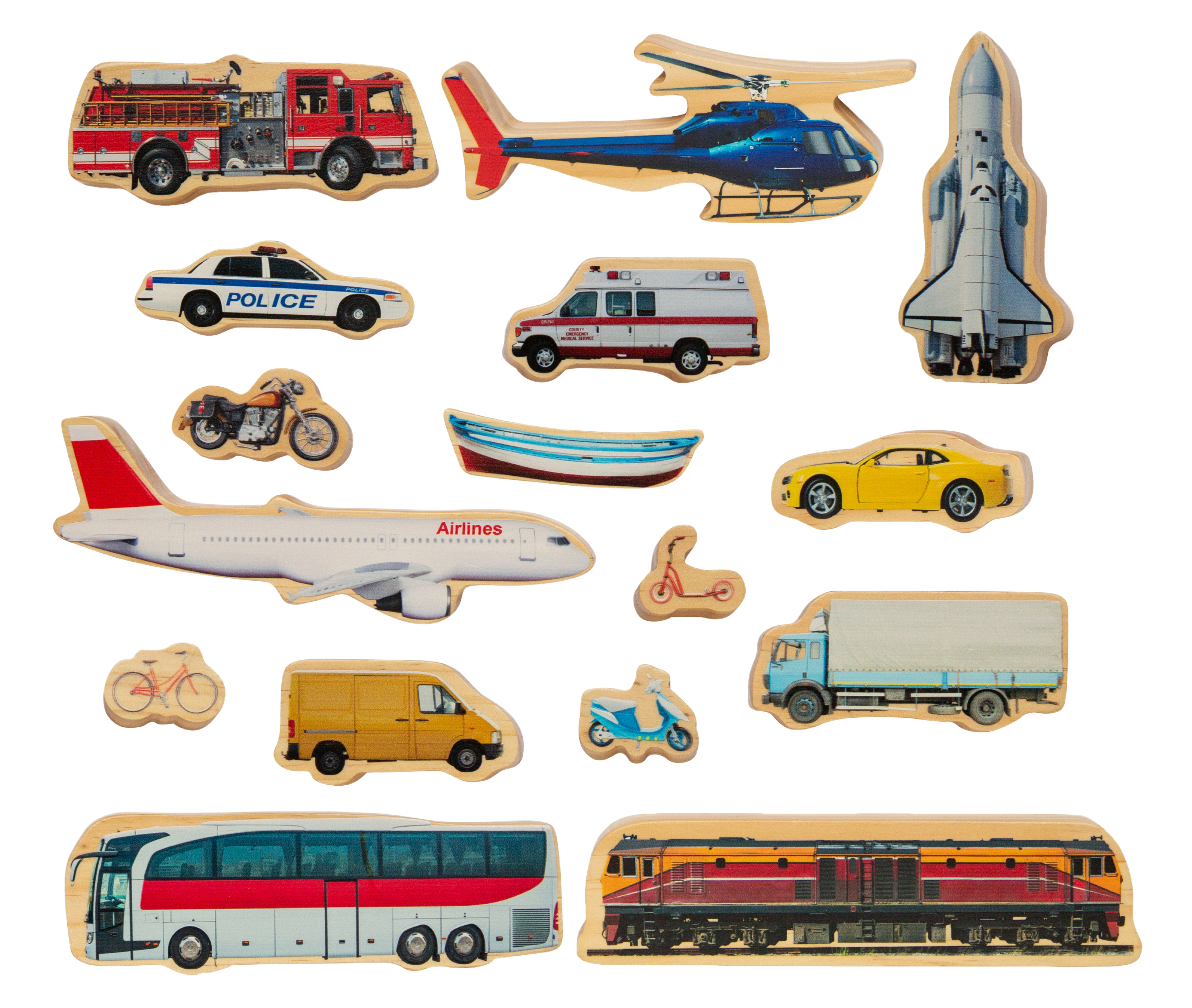 Getting Around - Set of 16