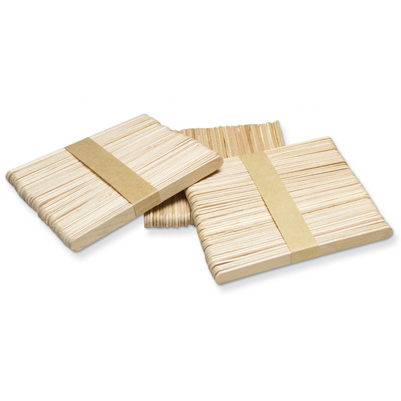 Regular Craft Sticks, Natural, 4-1/2" x 3/8", 1000 Pieces