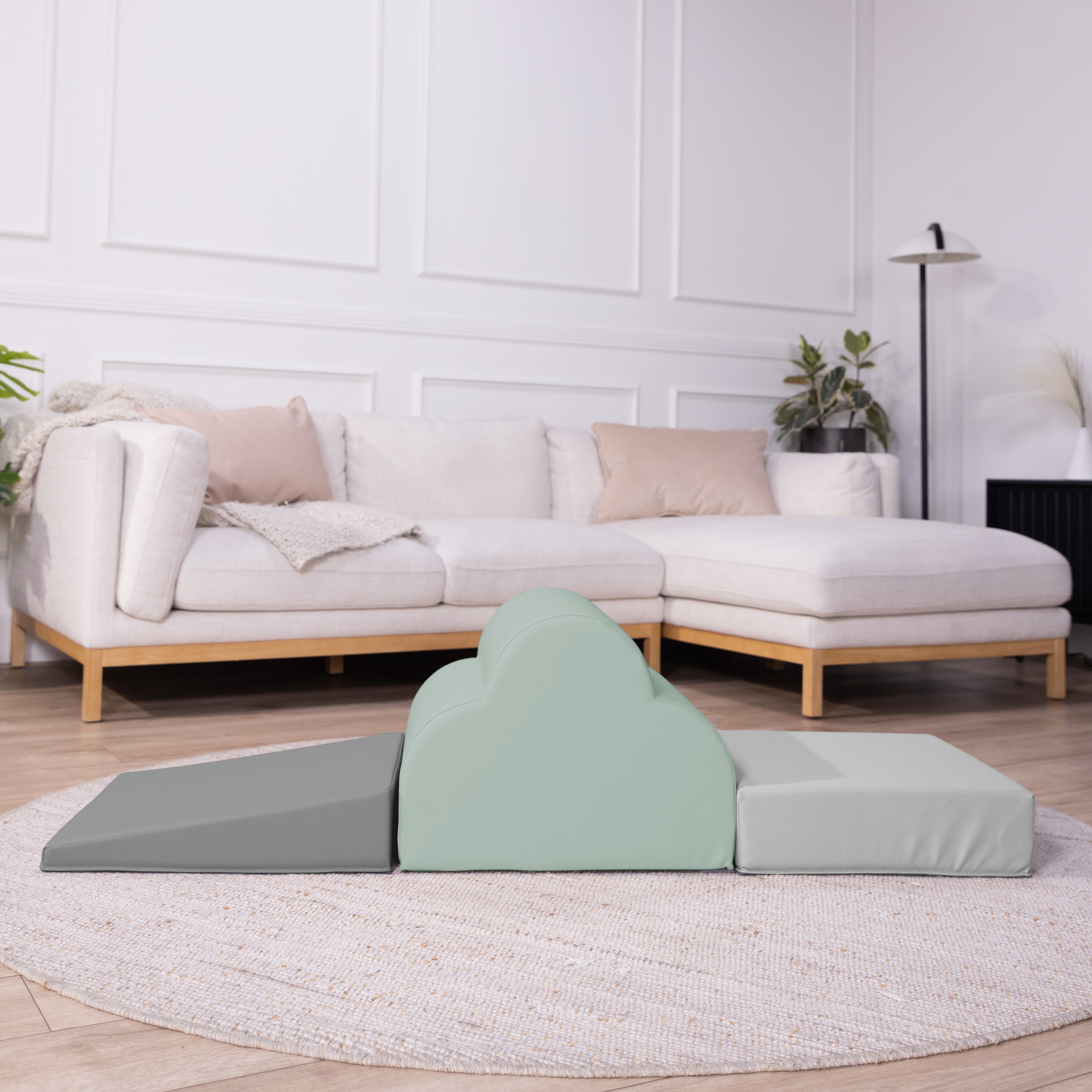 SoftScape Cloud Play Climber, 3-Piece Set - Glacier