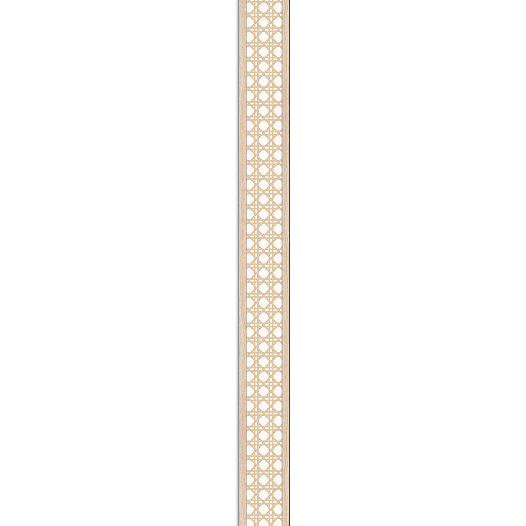 True to You Woven Cane Straight Bulletin Board Borders, 36 Feet